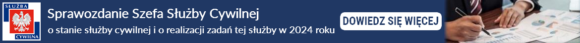 Szefowa służby cywilnej złożyła sprawozdanie za 2024 rok