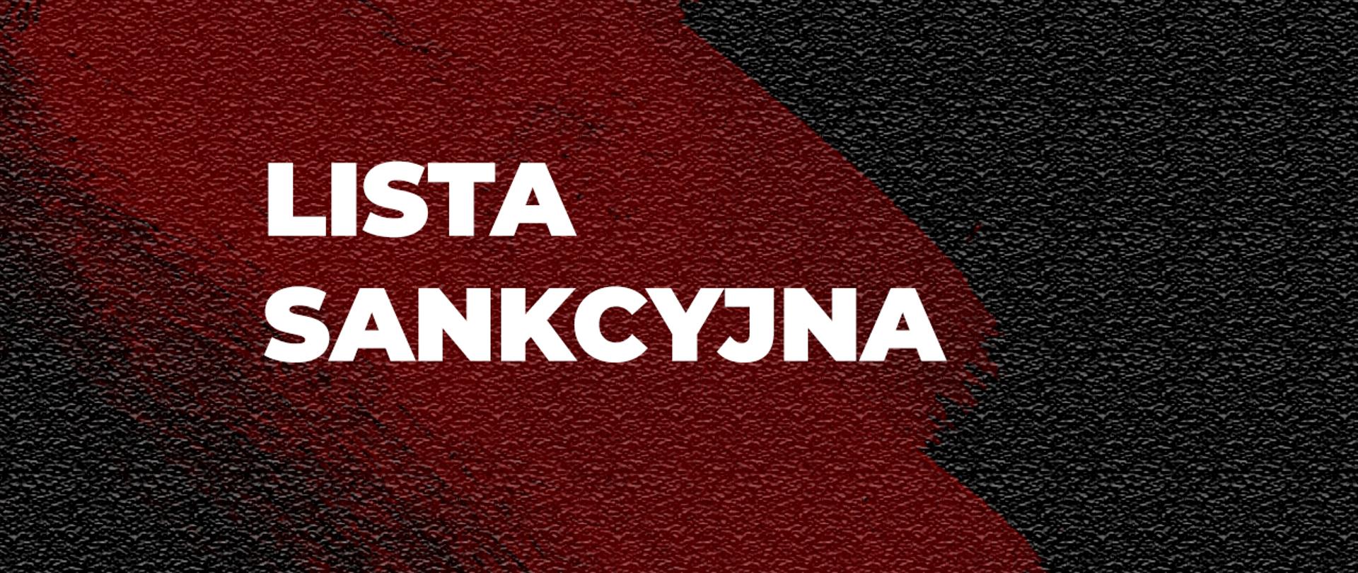 Lista sankcyjna